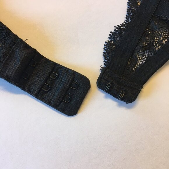 Victoria's Secret Dream Angels Demi Bra Black & Pink Size 36C - Picture 5 of 11